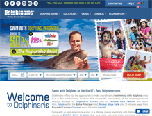 Tablet Screenshot of dolphinaris.com